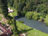 busbridge-lakes-coach-house-&-lake-canal-tipi-aerial-[credit-fly-camera-action]